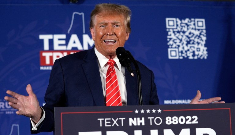 New Hampshire primary: Trump mocks Haley as ‘imposter’ as she refuses to drop primary bid