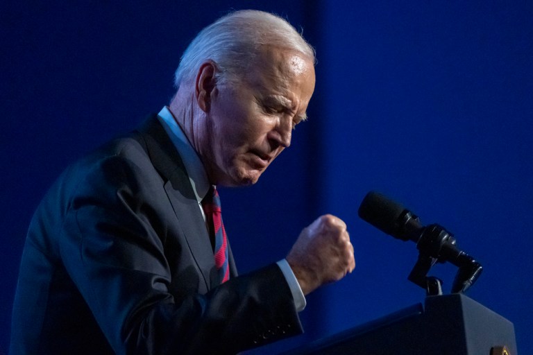 Biden’s hecklers are a warning sign for his reelection bid