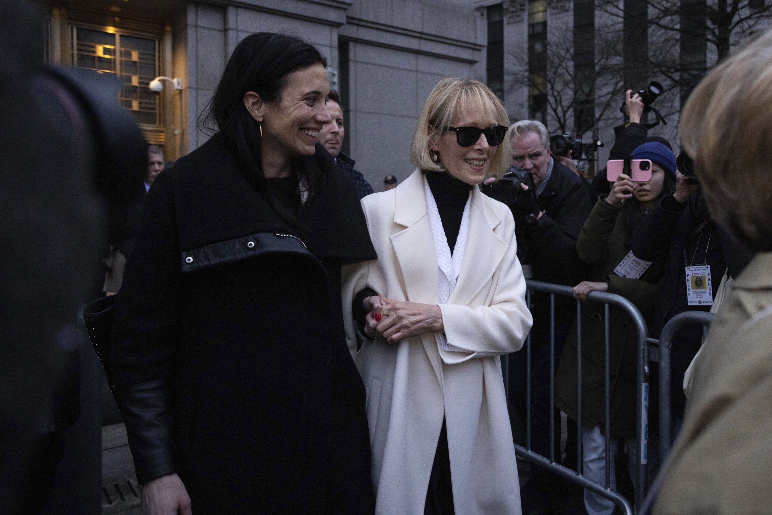 E. Jean Carroll says she will go on a shopping spree with $83.3 million she won from Trump