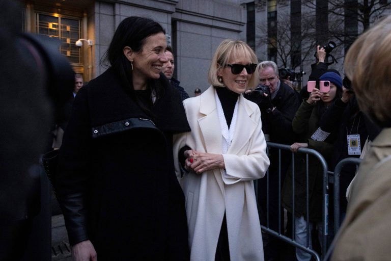 E. Jean Carroll says she will go on a shopping spree with $83.3 million she won from Trump