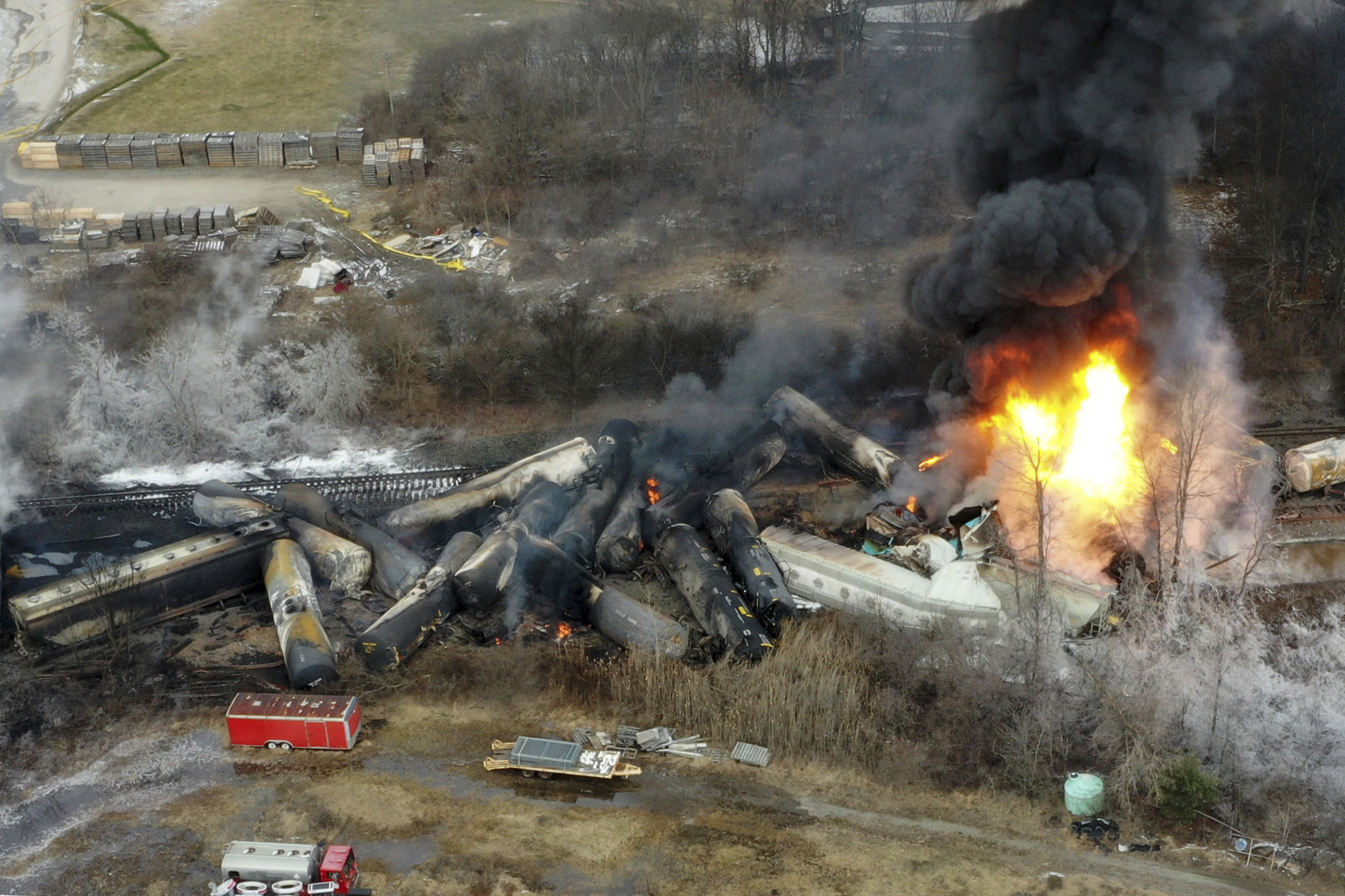 Biden to visit East Palestine one year after train derailment