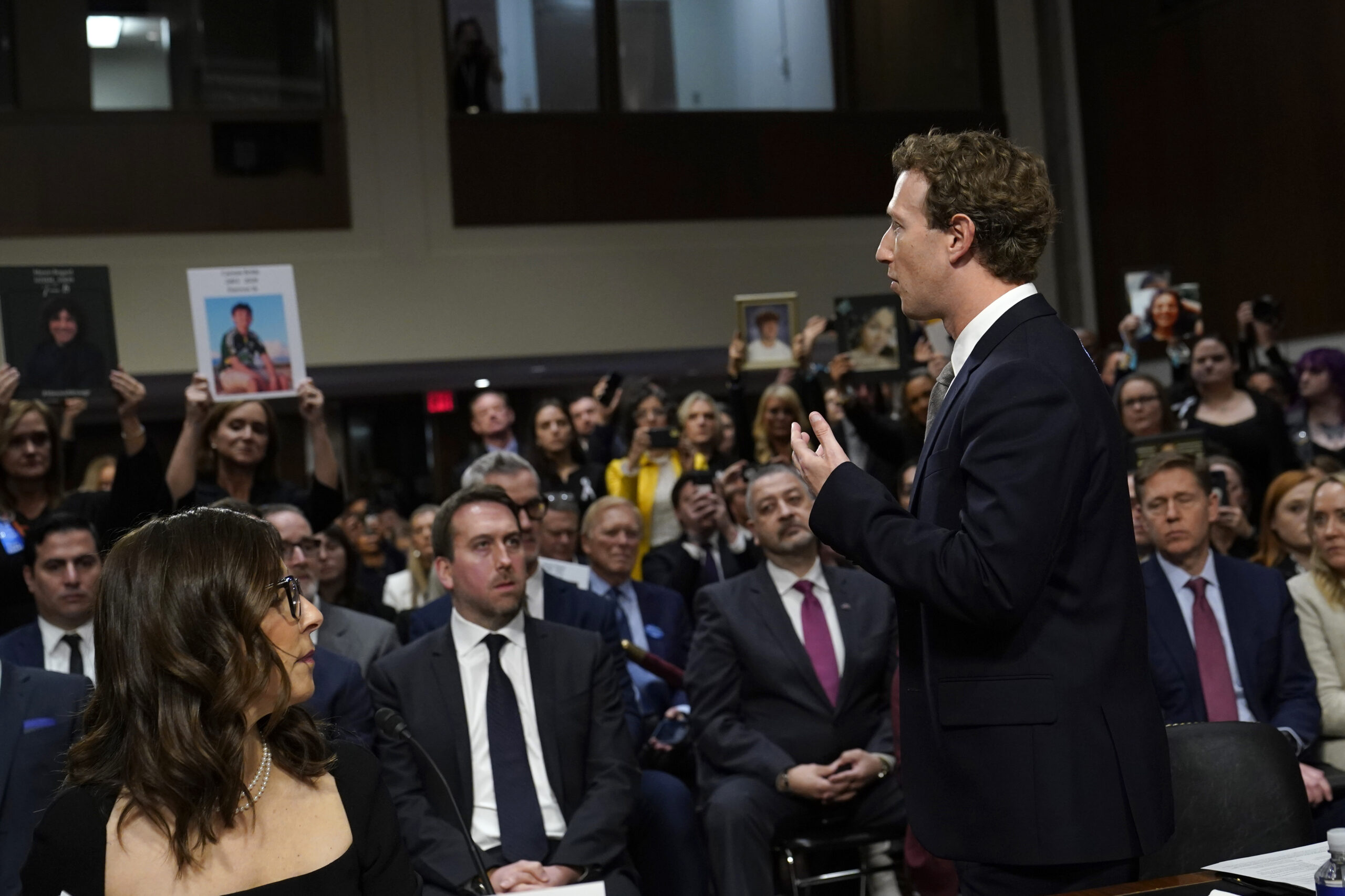 Zuckerberg apologizes to social media ‘victims’ at hearing after pressure from Hawley