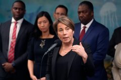 Democratic Gov. Healey slammed for closing rec center in black neighborhood to house immigrants