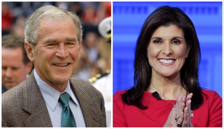 Trump team dubs Nikki Haley the next George W. Bush