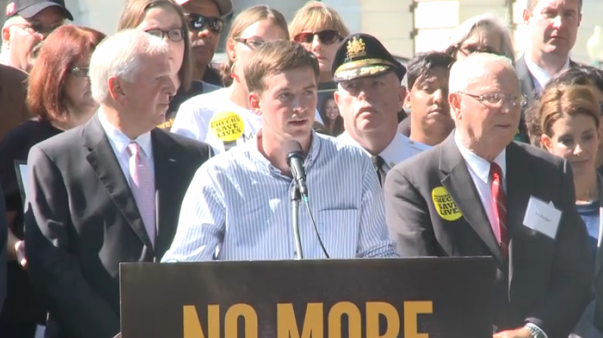 VIDEO: Survivors of gun violence speak out for background checks