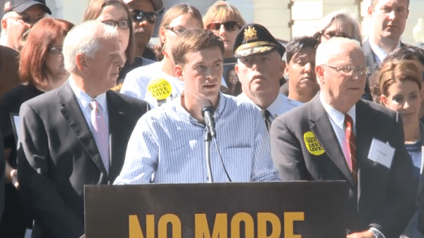 VIDEO: Survivors of gun violence speak out for background checks