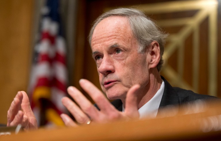 Delaware Sen. Tom Carper retiring after four terms as Democrats try to hold Senate Delaware Sen. Tom Carper retiring after four terms as Democrats try to hold Senate