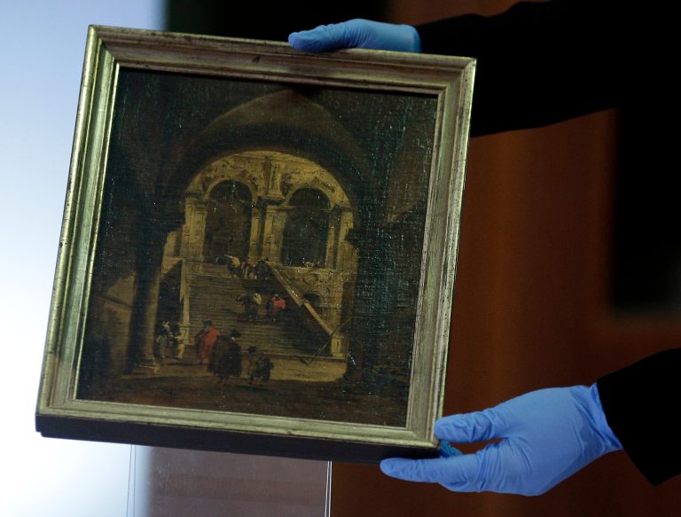 Germany returns looted Guardi painting to Poland