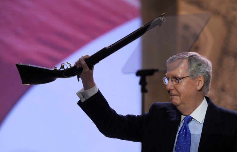 Does Mitch McConnell own a gun? His campaign won’t say