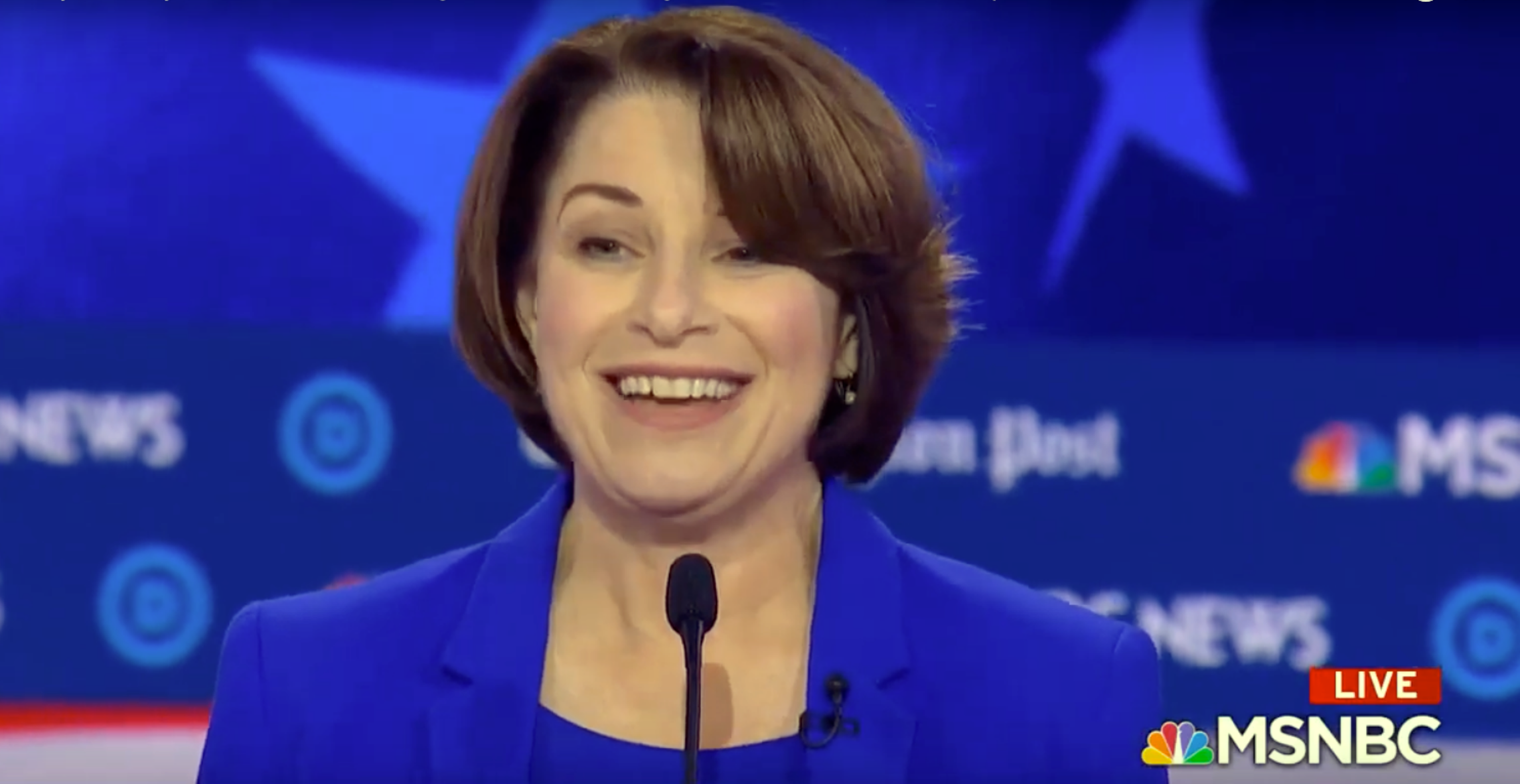 Amy Klobuchar gets impeachment question right
