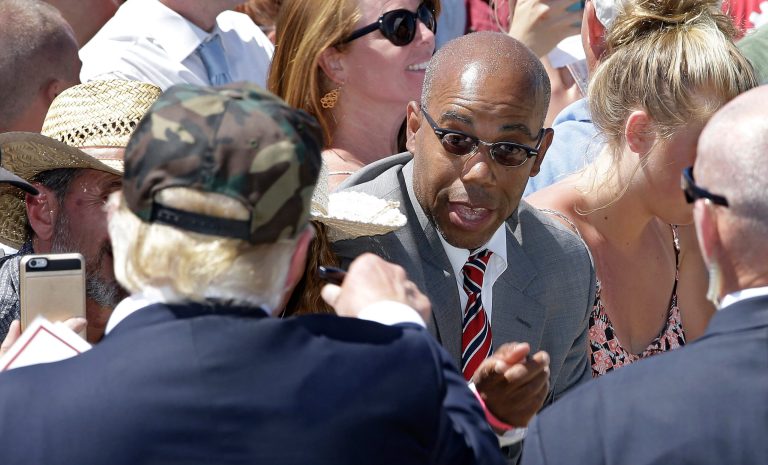 Man who Trump called ‘my African American’ quits GOP