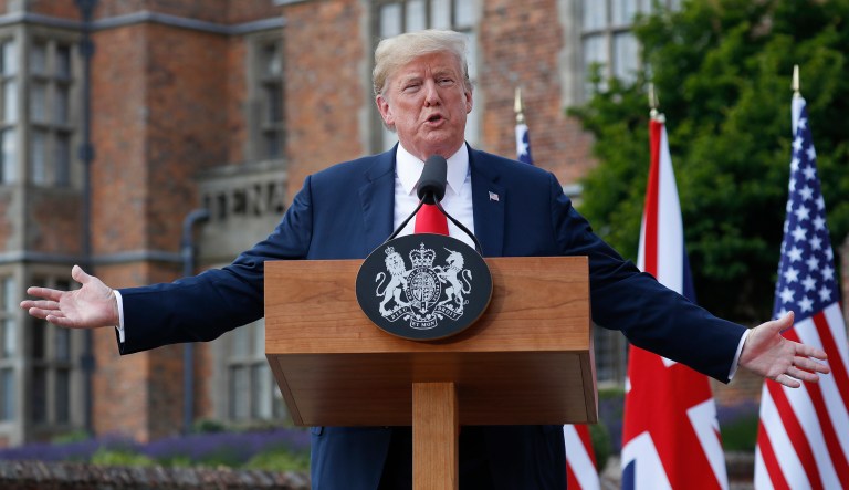 Trump can help the UK out of the Brexit madness