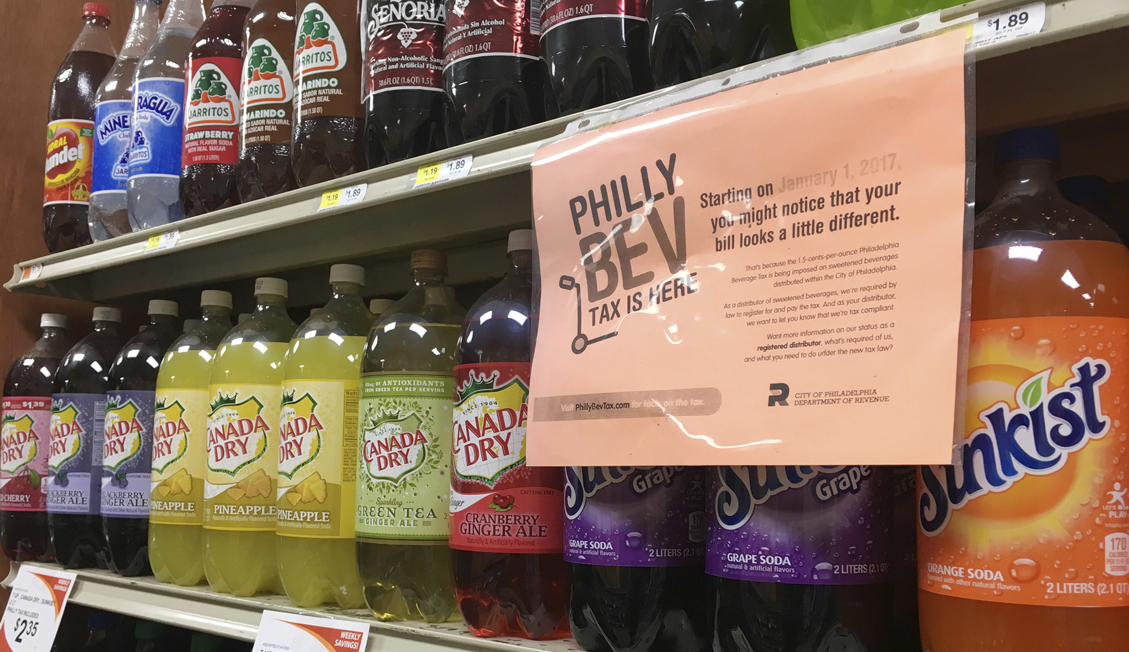 Spinning Philadelphia's soda tax