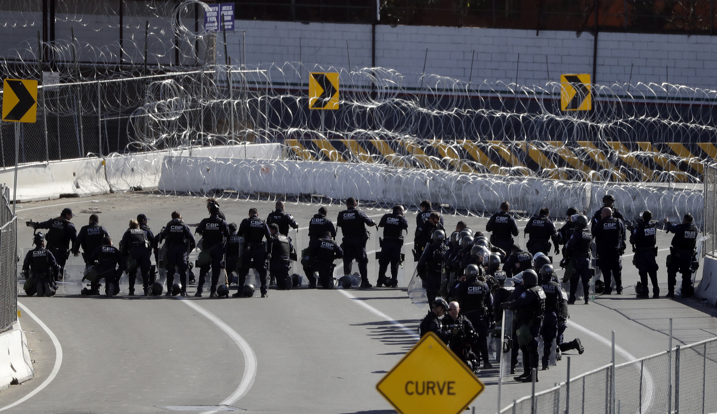 Trump threatens to permanently close the border after weekend clash