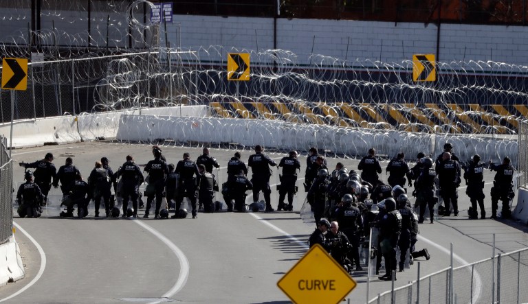 Trump threatens to permanently close the border after weekend clash