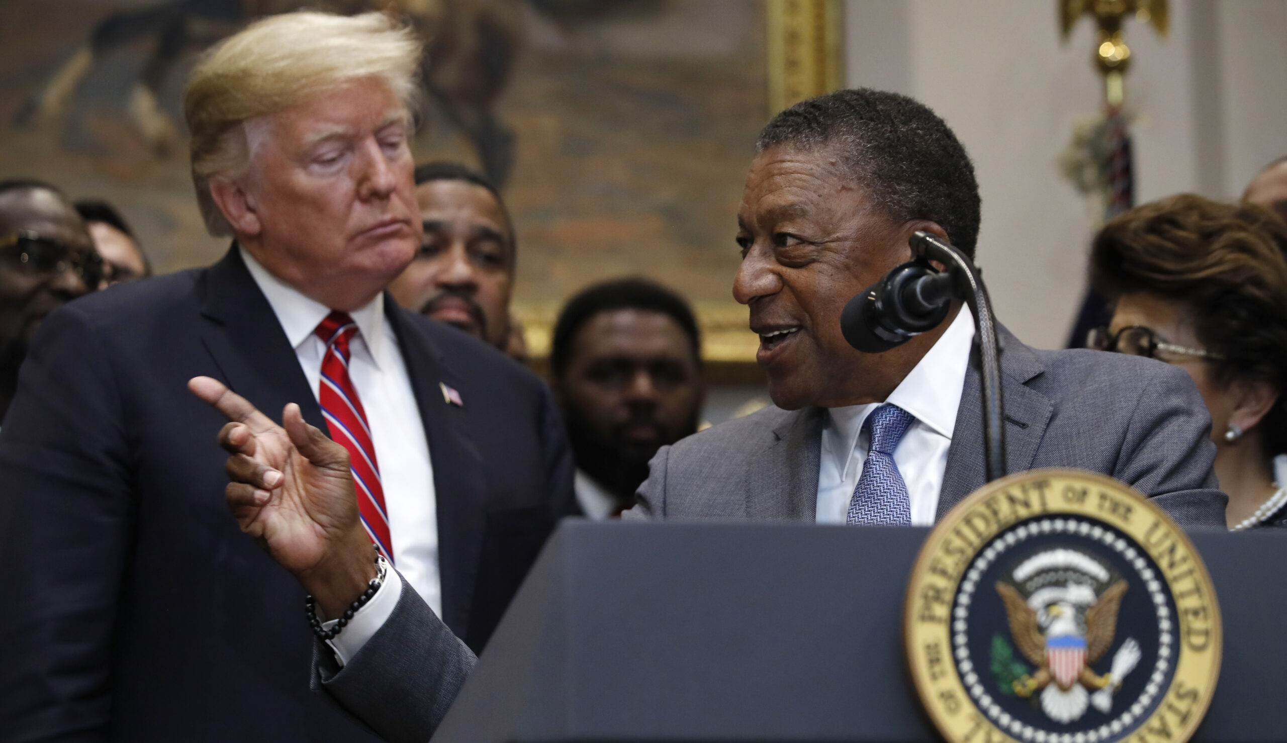 Democrat BET founder praises Trump, says party 'moved too far to the Left'