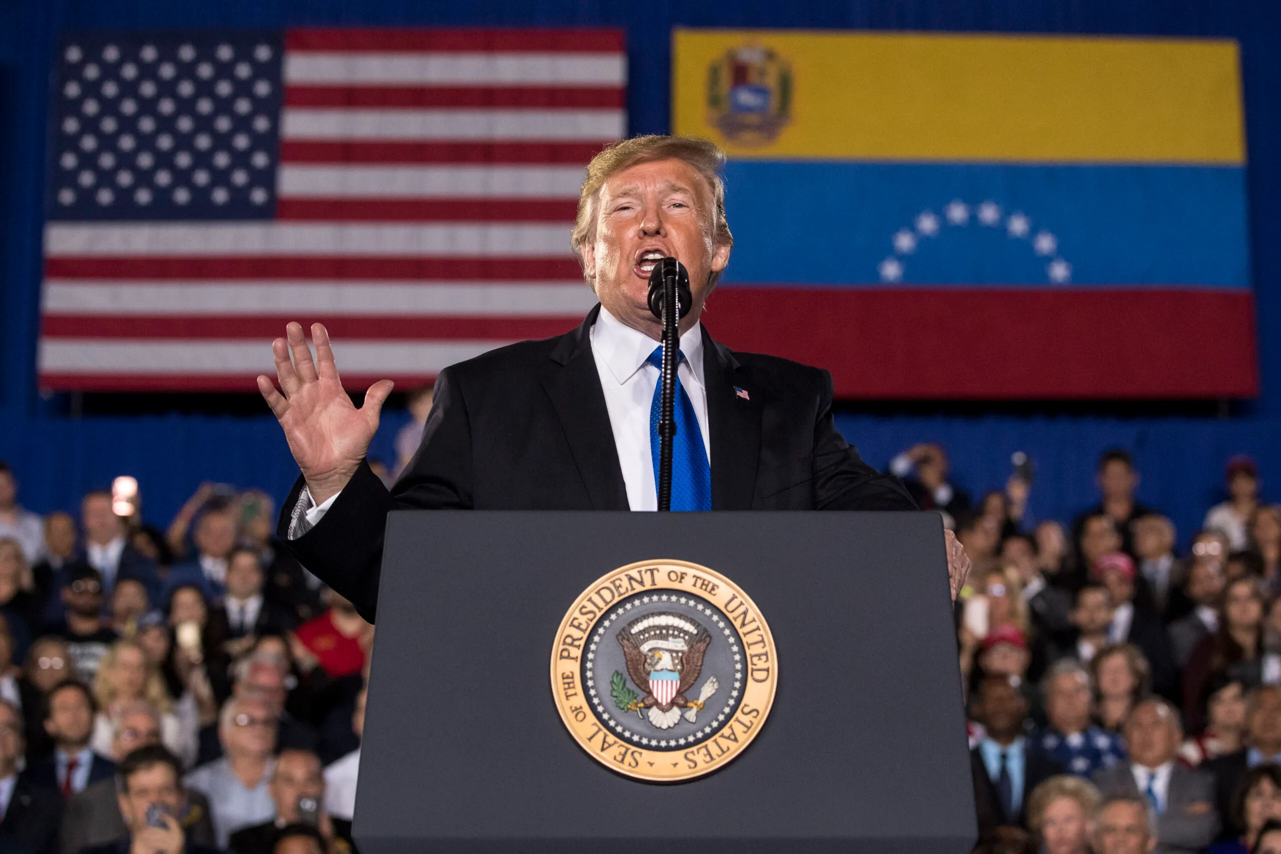 Trump calls socialist Maduro 'a Cuban puppet'