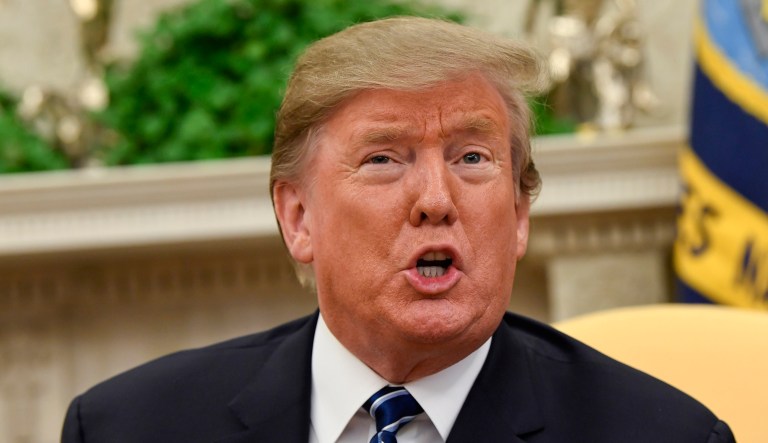 Trump appears unaware of administration effort to legalize homosexuality abroad