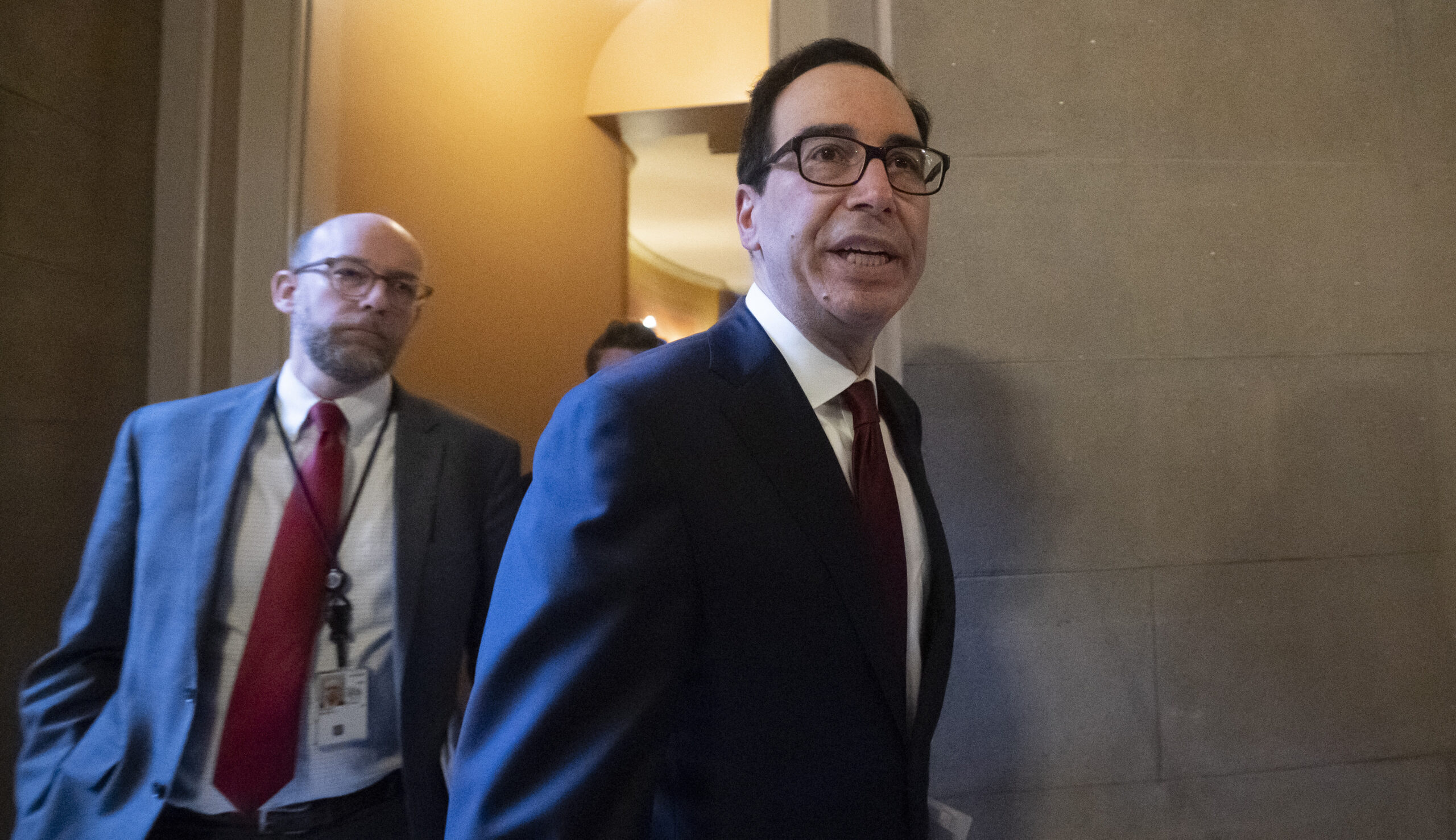 Mnuchin claims ignorance of IRS memo concluding he must give Congress Trump tax returns