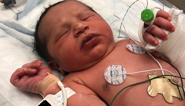 WATCH: Body camera footage shows rescue of newborn abandoned in plastic bag