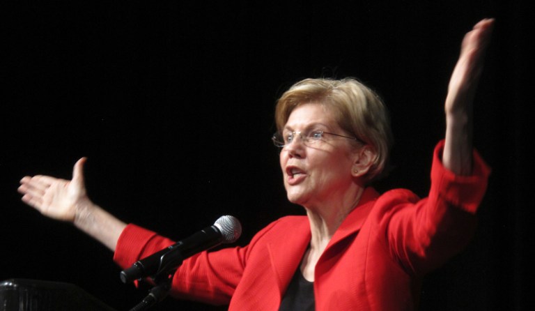 Elizabeth Warren tells emotional wife of detained immigrant she's 'open to suspending deportations'