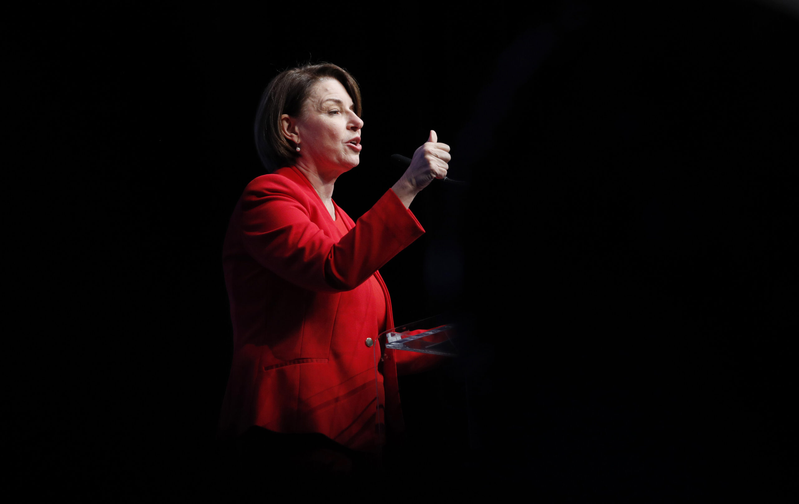 Watch for Amy Klobuchar to make a late move in Iowa