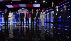 DNC drops lackluster campaign finance report in middle of Democratic debate