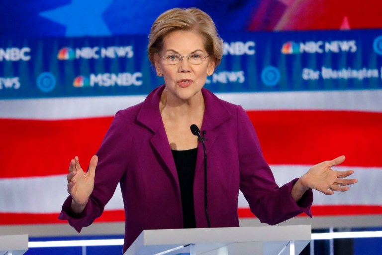 Asked about impeachment, Warren skipped Ukraine and went straight for the Mueller report