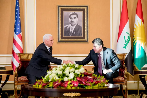 Pence after meeting with Kurds: 'They know the American people are with them'