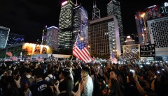 'We are really grateful': Hong Kong protesters throw ‘Thanksgiving rally’ to celebrate US support