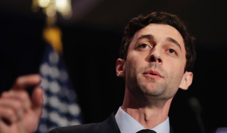 Georgia Senate hopeful Jon Ossoff wins Democratic nomination race outright