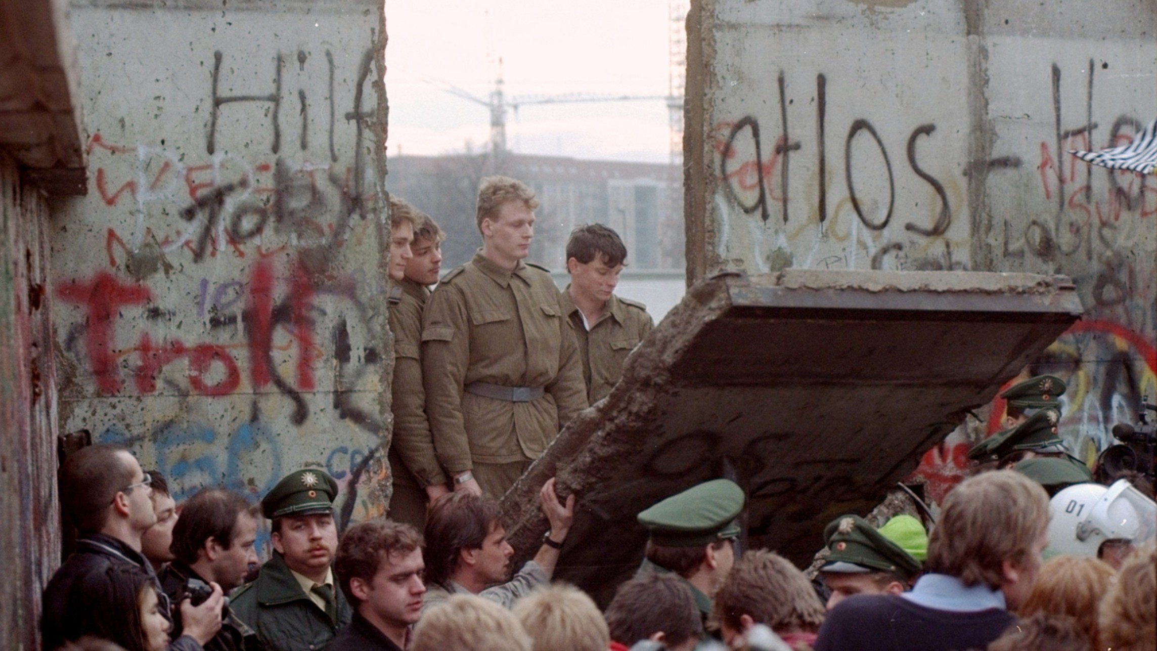 They tasted freedom, and the Berlin Wall came down