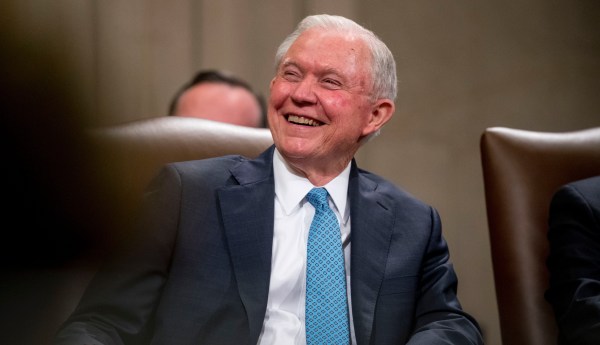 Sessions Senate bid would draw Trump White House opposition
