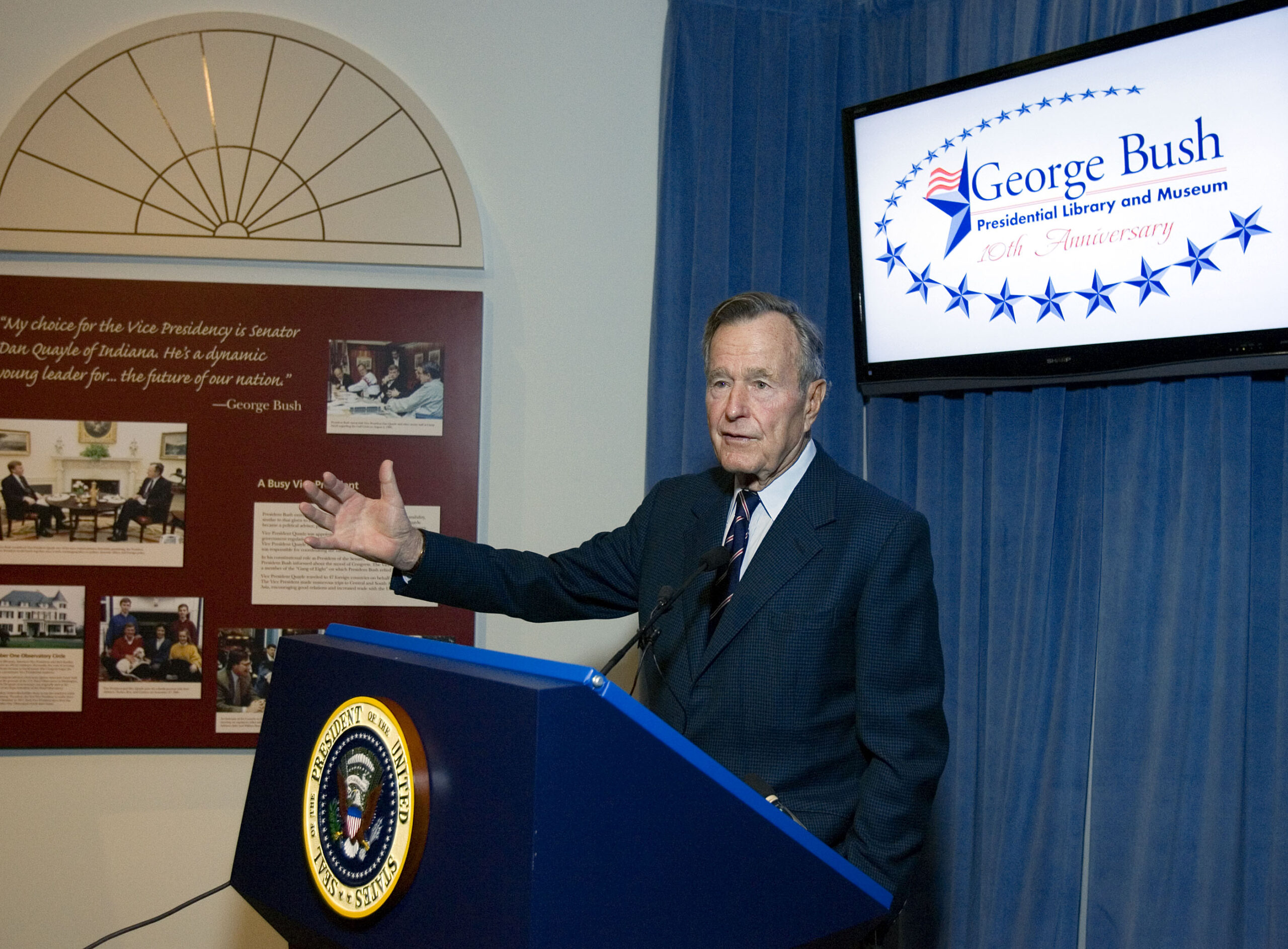 Slow start on the Donald J. Trump Presidential Library