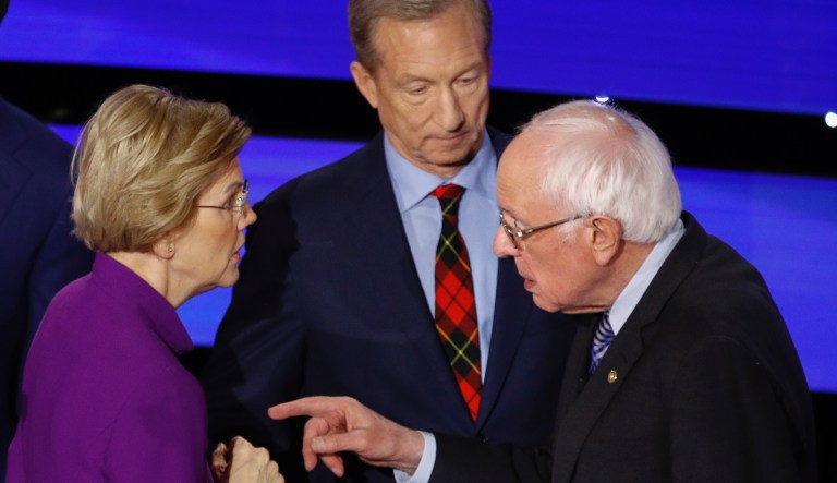 Sanders campaign claims Warren tried to âraise a concernâ with him before refusing to shake hands