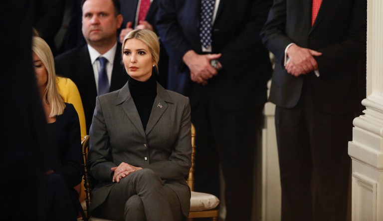 Ivanka Trump honored for ‘singular leadership’ in helping manufacturers