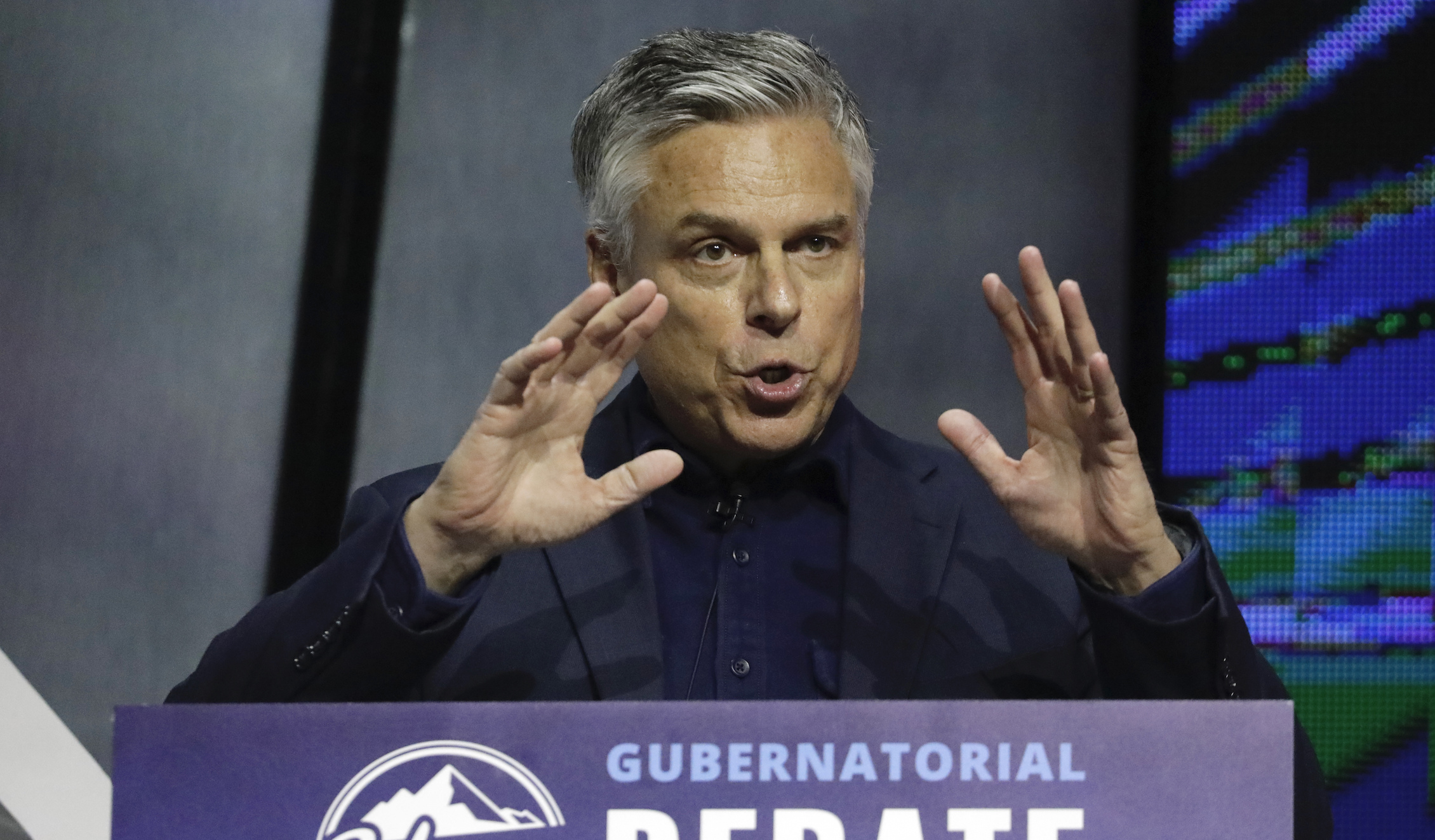 Jon Huntsman behind in bid to reclaim Utah governorship