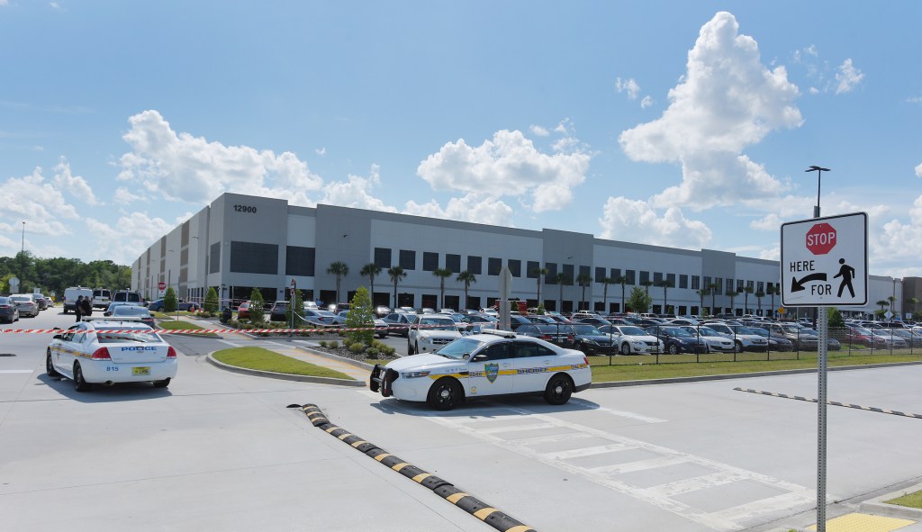 One dead and two injured in shooting outside Amazon facility in Florida