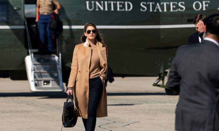 Symptomatic Hope Hicks isolated on Air Force One Wednesday. Trump tested Thursday before New Jersey trip