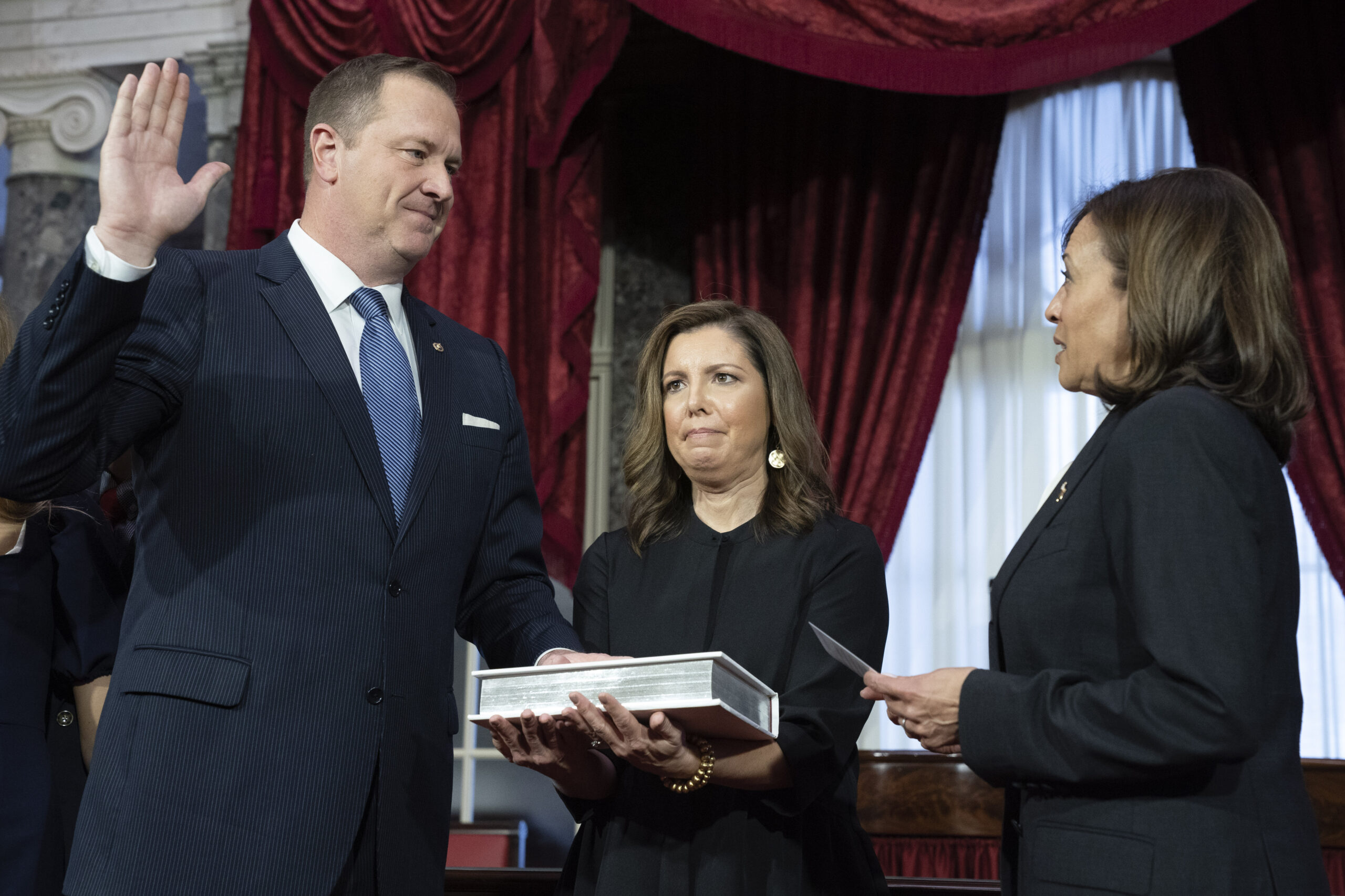 Freshman Schmitt brings anti-ESG campaign to Senate