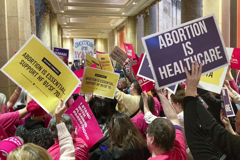 Minnesota governor to sign bill to codify right to abortion without restrictions