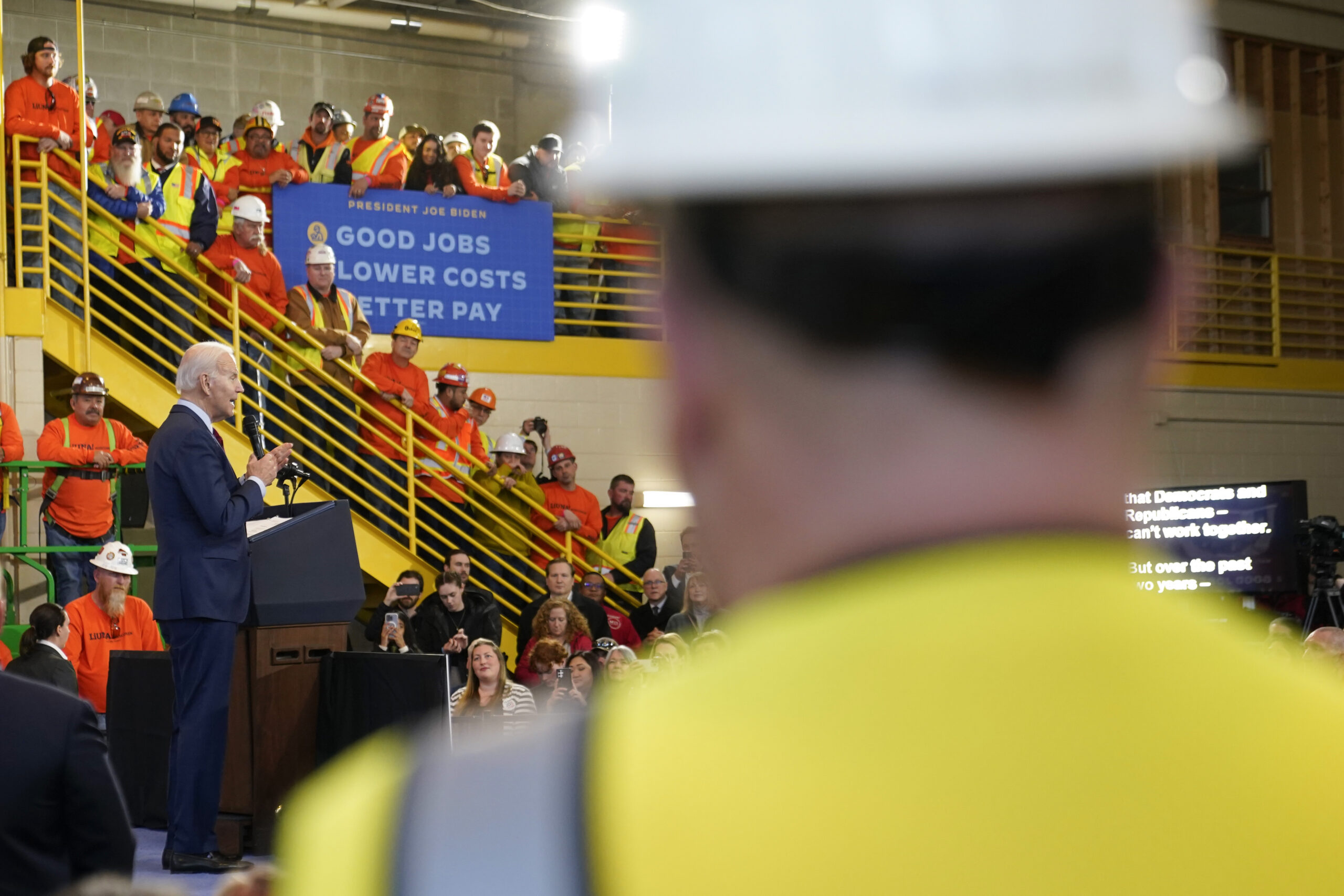 ‘Long and difficult road’: Biden tries to win back blue-collar voters for Democrats