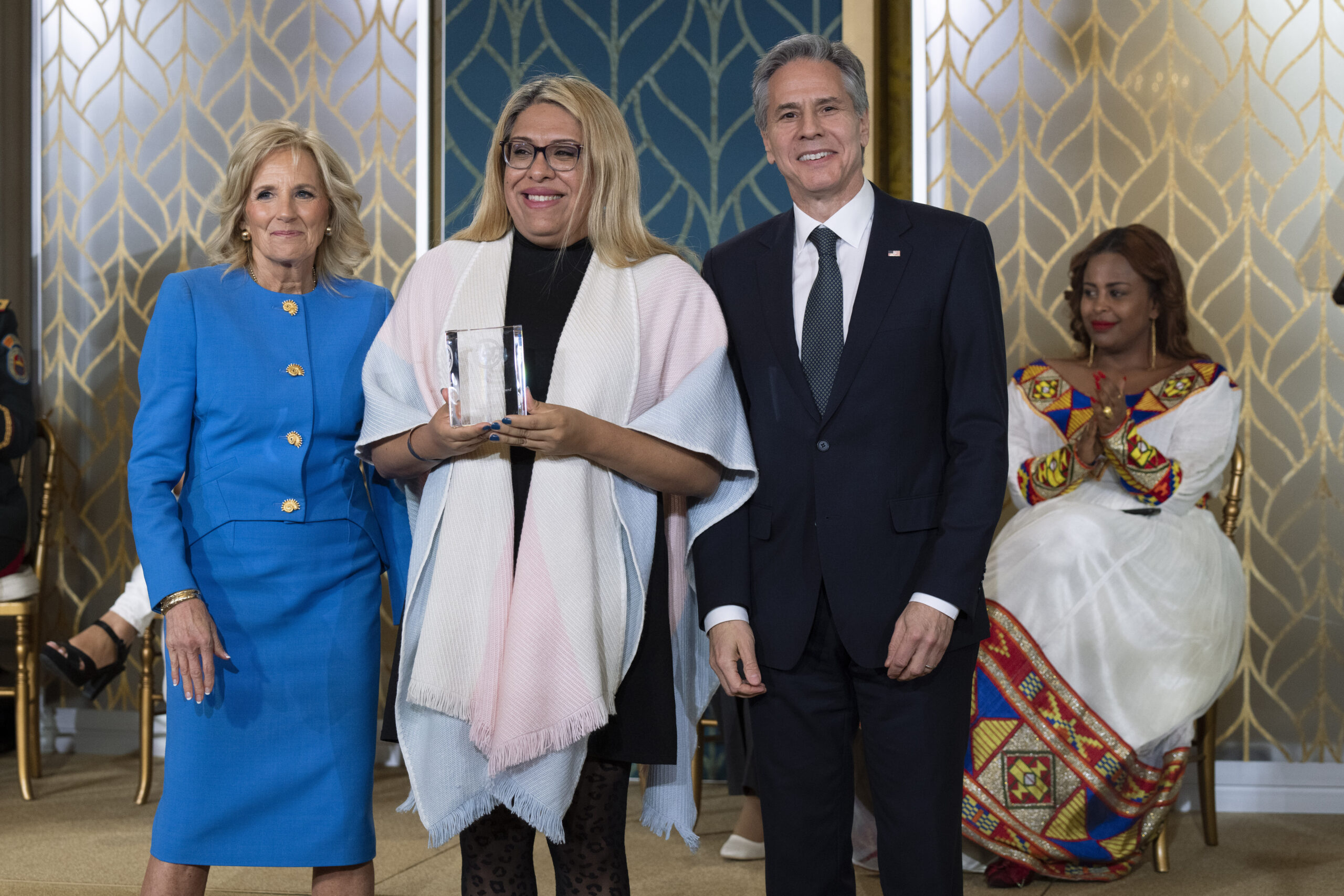 Jill Biden gives ‘International Women Of Courage Award’ to transgender official