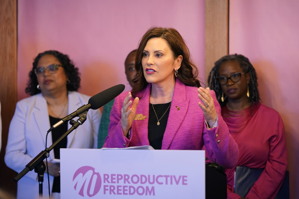 Gretchen Whitmer repeals Michigan abortion ban from 1931