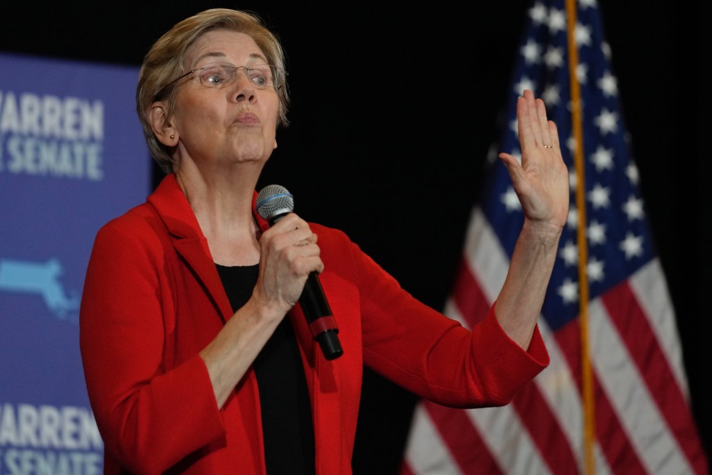 Elizabeth Warren declares war on the Supreme Court