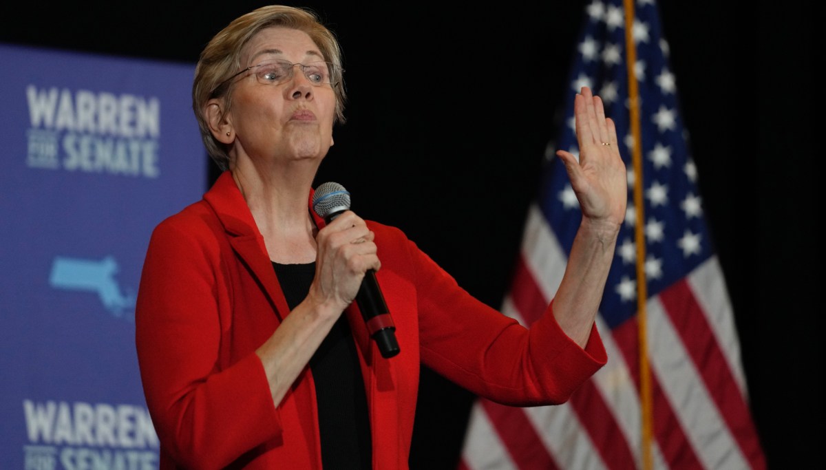 Elizabeth Warren declares war on the Supreme Court