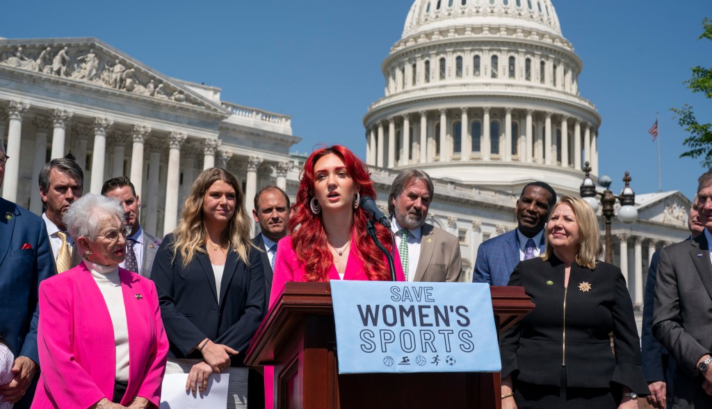 Conservative groups launch portals to fight Biden transgender sports rules