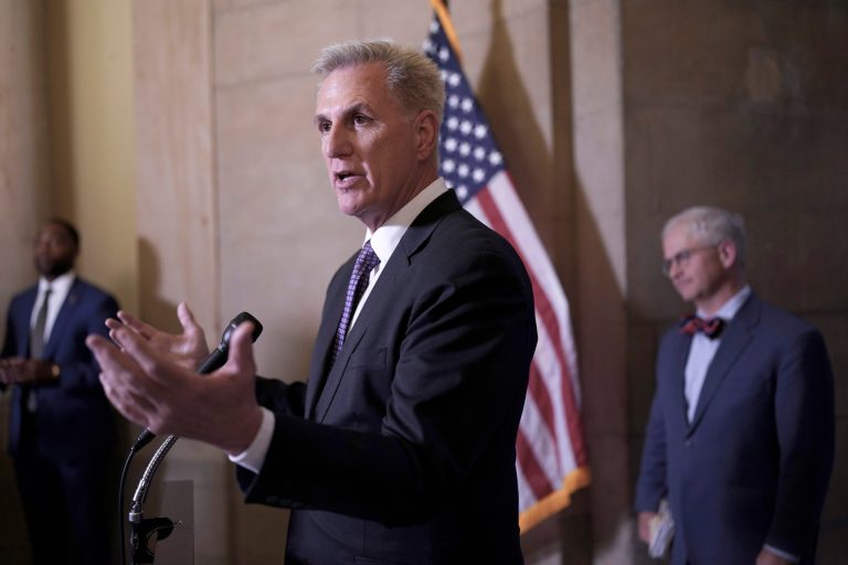 WATCH LIVE: Kevin McCarthy delivers update on debt ceiling negotiations