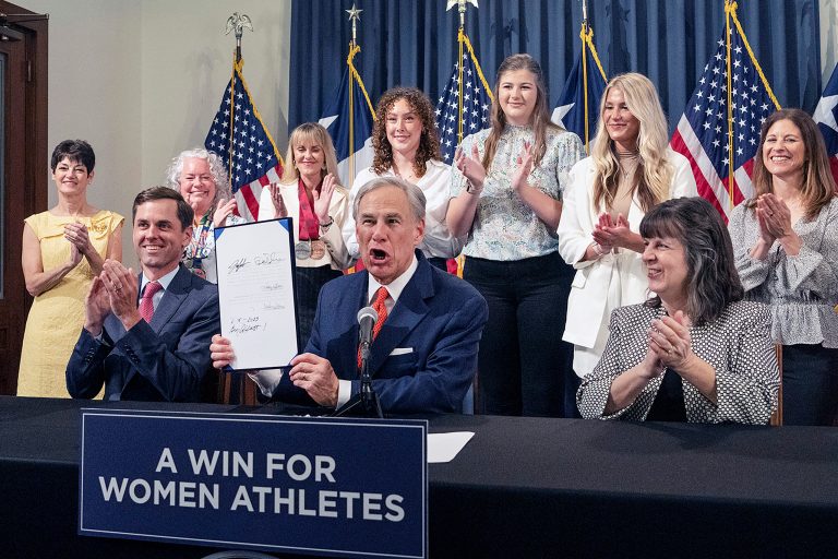 Texas Gov. Abbott signs bill to ‘protect the integrity of women’s sports’ Texas Gov. Abbott signs bill to ‘protect the integrity of women’s sports’