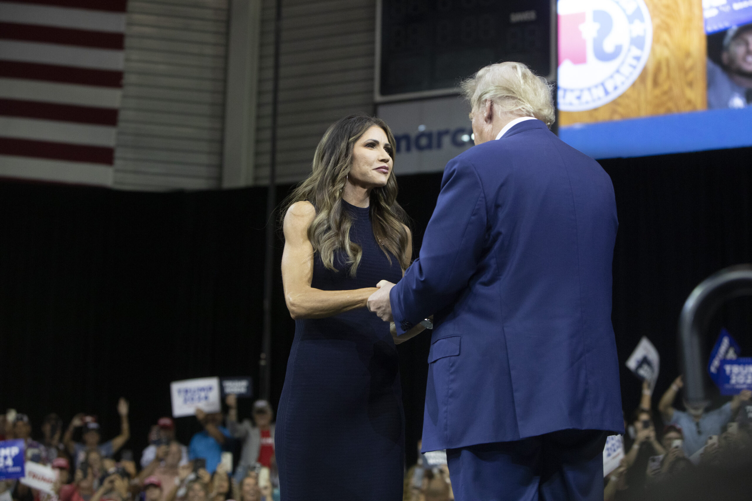 Kristi Noem says Trump ‘a few short weeks away’ from sealing GOP nomination